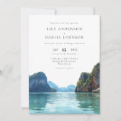 Invitation Phuket Thaniland Destination Photo Wedding (Devant)