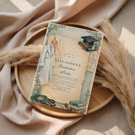 Invitation Physical Therapy Graduation