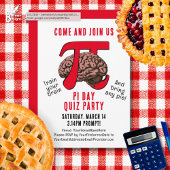Invitation PI DAY Memorization Party