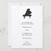 Invitation Piano (Devant)