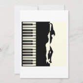 Invitation Piano-danseur (Devant)