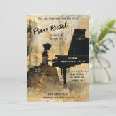 Invitation Piano - Piano - pièce maîtresse (Debout devant)