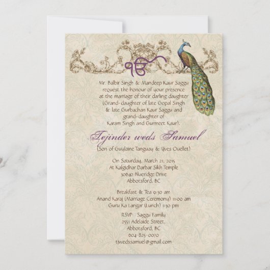 Invitation Pic Vintage (Devant)