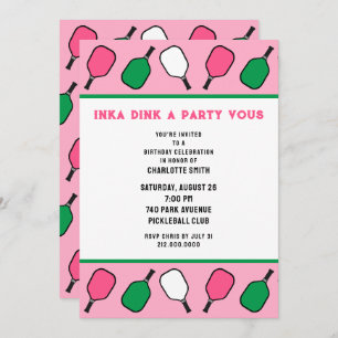 Invitation Pickleball