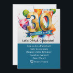 Invitation Pickleball 30th Birthday Party<br><div class="desc">Célébrez le 30e anniversaire de Pickleball Party Invitation conçue pour les amoureux de les chats et les amateurs de pickleball ! Avec d'adorables détails de fête aquarelle, cette invitation est parfaite pour inviter amis et famille à se joindre au plaisir. Idéal pour les fêtes sportives, les mamans de chat et...</div>