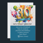 Invitation Pickleball 30th Birthday Party<br><div class="desc">Célébrez le 30e anniversaire de Pickleball Party Invitation conçue pour les amoureux de les chats et les amateurs de pickleball ! Avec d'adorables détails de fête aquarelle, cette invitation est parfaite pour inviter amis et famille à se joindre au plaisir. Idéal pour les fêtes sportives, les mamans de chat et...</div>