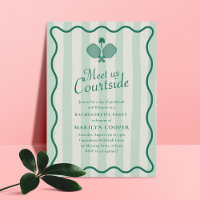 Pickleball esthétique Élégante Bachelorette Party