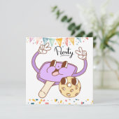 Invitation Pickleball fête anniversaire (Debout devant)