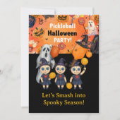 Invitation Pickleball Halloween (Devant)