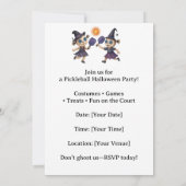 Invitation Pickleball Halloween (Dos)