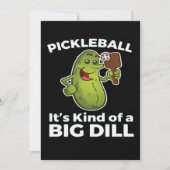Invitation Pickleball Kind of a Big Dill (Devant)