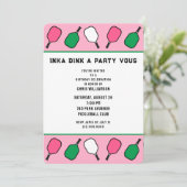 Invitation Pickleball Party (Debout devant)