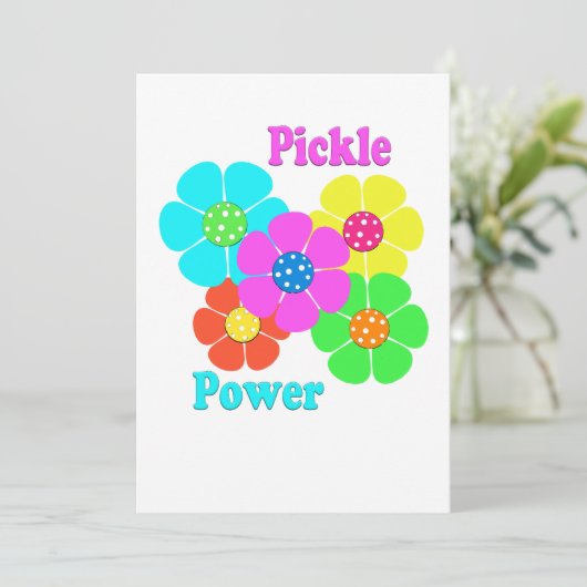 Invitation Pickleball Pickleball (Debout devant)