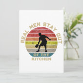 Invitation Pickleball Rétro Vintage Amusant (Debout devant)