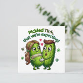 Invitation Pickled Tink que nous attendons Pickle Couple (Debout devant)