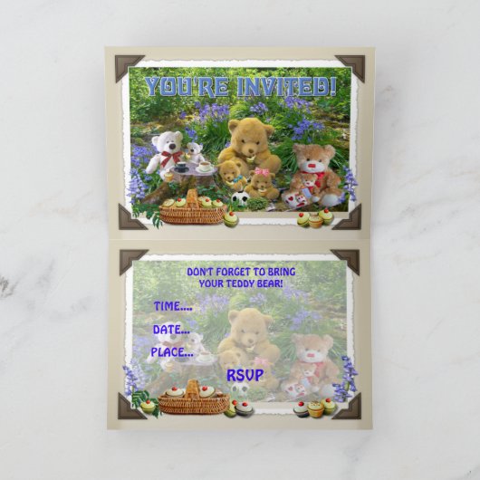 INVITATION PICNIC NOUNOURS (Intérieur)