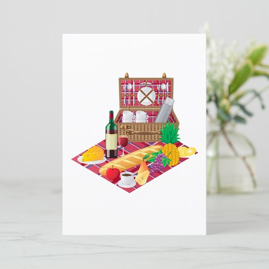 Invitation Picnic Time