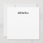 Invitation Pièce d'échecs vintage King Witchcraft (Dos)