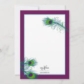 Invitation Pièces de paquebot classiques et contemporaines (Dos)