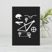 Invitation Pièces Vélo Vélo Vélo Vélo Vélo Vélo Vélo Gi (Debout devant)