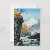 Invitation Pied du mont Ashitaka (1932) par Hiroaki Takahashi (Devant)