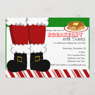 Invitation Pieds du Père Noël