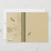 Invitation Pieds heureux d'invitation (Dos)