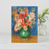 Invitation Pierre-Auguste Renoir - Bouquet (Debout devant)