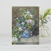 Invitation Pierre-Auguste Renoir - Bouquet de printemps (Debout devant)