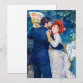 Invitation Pierre-Auguste Renoir - Danse country (Devant / Derrière)