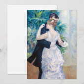 Invitation Pierre-Auguste Renoir - Danse urbaine (Devant / Derrière)