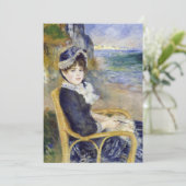 Invitation Pierre-Auguste Renoir - En bord de mer (Debout devant)