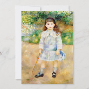 Invitation Pierre-Auguste Renoir - Enfant au fouet