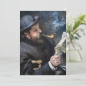 Invitation Pierre-Auguste Renoir - Lecture Claude Monet (Debout devant)