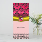 INVITATION PIERRE GEMME MONOGRAMME DAMAS (Debout devant)