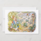 Invitation Pierre le lapin (Devant)