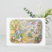 Invitation Pierre le lapin (Debout devant)