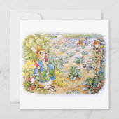 Invitation Pierre le lapin (Devant)