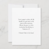 Invitation Pierres de massage (Dos)