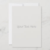 Invitation Pierres Gem Colorées (Dos)