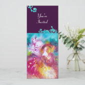 Invitation PIERROT ET ARLECCHINA Carnaval de Venise, (Debout devant)