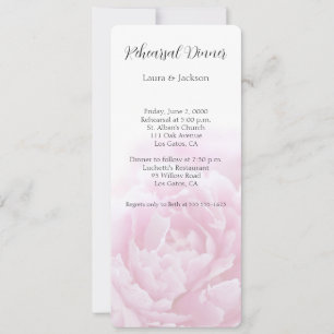 Invitation Pies roses
