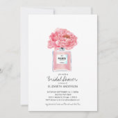 Invitation Pies roses et Fête des mariées de parfum (Devant)