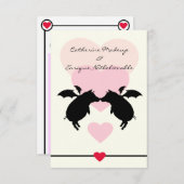 Invitation Piges volantes (Devant / Derrière)