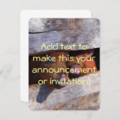 Invitation Piggies d'observation de la paire de stylo (Devant / Derrière)