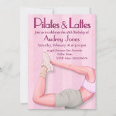 Invitation Pilates et Latte (Devant)