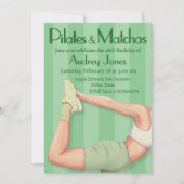 Invitation Pilates et Matchas (Devant)