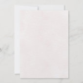 Invitation Pilates roses modernes Princesse Anniversaire (Dos)