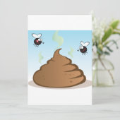 Invitation Pile Puant De Poop (Debout devant)