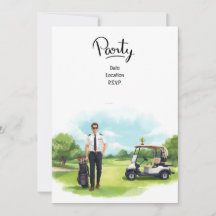 Pilot Aviation Industry Golfer 